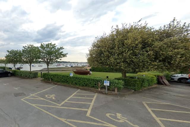 The Hamble lifeboat has been vandalised by children in a "senseless act".