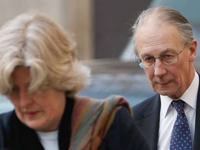 Princess Diana’s brother-in-law Lord Fellowes has died at 82 (Photo by Getty Images)