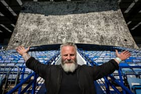 Pete said: "It was incredibly important for me to showcase this sail at a club that I love deeply. Portsmouth FC has always been a significant part of my life, and to see this artwork unveiled at Fratton Park is a dream come true."