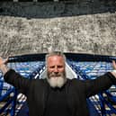 Pete said: "It was incredibly important for me to showcase this sail at a club that I love deeply. Portsmouth FC has always been a significant part of my life, and to see this artwork unveiled at Fratton Park is a dream come true."