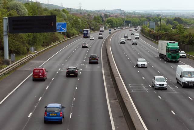 The crash took place at junction 5 of the M27.
