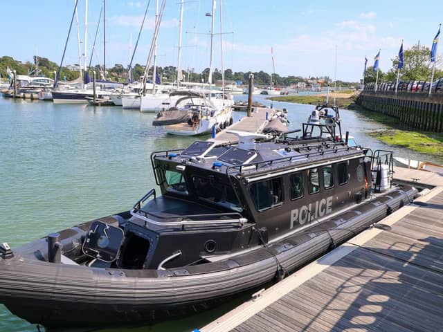 The new high speed boat, named ‘Defender’, offers significantly advanced protection and tactical capability, which means the force is able to deal with threats at sea, even in severe weather conditions. It is fully equipped for prolonged sea searches and allows officers to board vessels of all sizes.