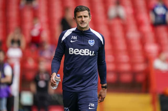 John Mousinho is not concerned over Pompey's pre-season form. Picture: Jason Brown/ProSportsImages
