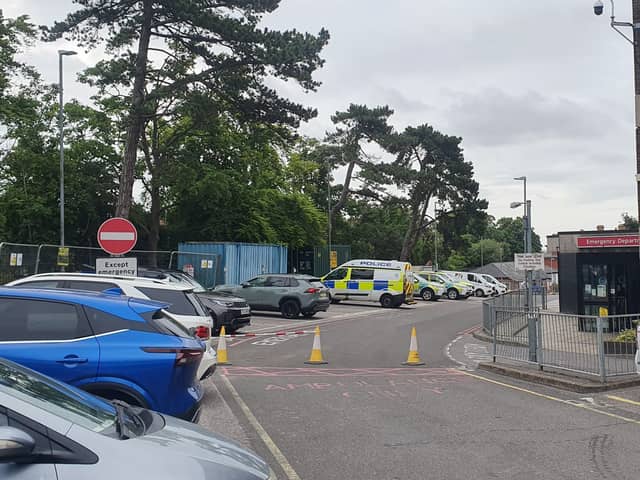 Power has been restored at Queen Alexandra Hospital in Portsmouth with its Accident & Emergency department re-opening.