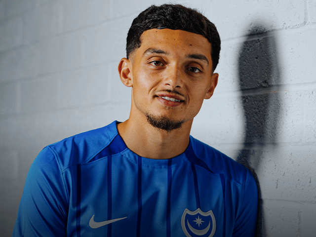Pompey's newest recruit Andre Dozzell