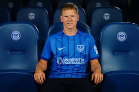 Matt Ritchie is back at Pompey after leaving Newcastle United. Picture: Portsmouth FC