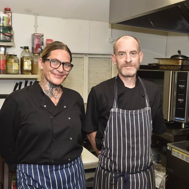 One of the first changes made to The Samuel's Rest is bringing in a new menu with the help of Jemma Sutton, chef, and Stuart Colborne, head chef.