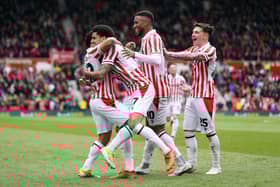 Million Manhoef is a doubt for Stoke City. The Potters could be without him against Portsmouth. (Image: Getty Images)