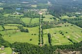 Natural habitats are expected to receive more protection after south Hampshire councils receive a funding boost. Pictured is Bramshill Park, a series of early 17th to early 18th century formal walled gardens, terraces and avenues set in a park surrounding a Jacobean House that was used as a Police Training College until 2015, Bramshill, Hampshire, 2018.