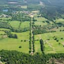 Natural habitats are expected to receive more protection after south Hampshire councils receive a funding boost. Pictured is Bramshill Park, a series of early 17th to early 18th century formal walled gardens, terraces and avenues set in a park surrounding a Jacobean House that was used as a Police Training College until 2015, Bramshill, Hampshire, 2018.