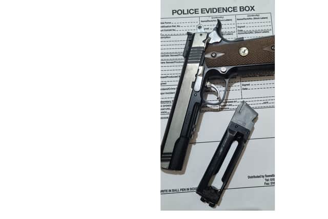 The CO2 air gun that caused alarm 

