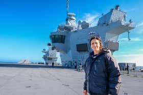 HMS Prince of Wales' preparations ahead of Exercise Steadfast Defender were shown on the Channel 5 documentary Warship: Life In The Royal Navy
