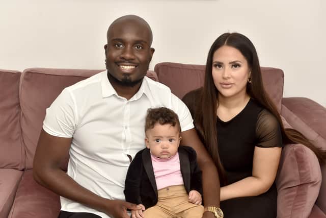 Marianna and Reuben Dawkins's son Caleb was born at just 26 weeks in QA Hospital, and went through a tough journey before being discharged. At now ten months old Caleb is thriving and doing well. 

Picture: Sarah Standing (250724-7844)