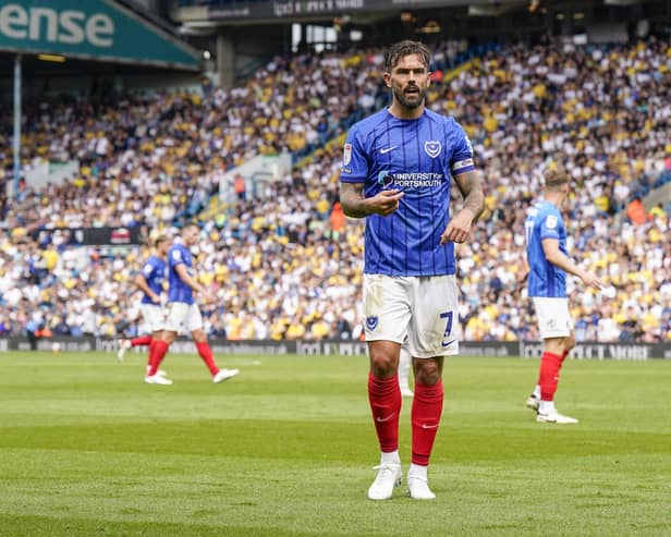 Marlon Pack was on the bench for Pompey’s 1-0 defeat to Millwall as Mousinho aims to reduce injury chance