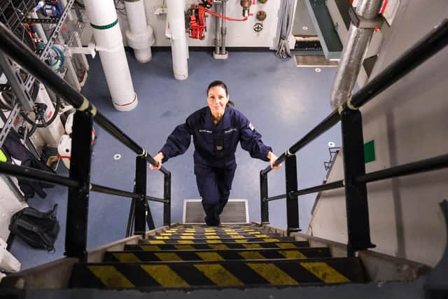 Channel 5 were given an access all areas tour of HMS Prince of Wales during the documentary Warship: Life in the Royal Navy.