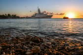 HMS Medway will be returning to Portsmouth soon after undergoing a major refit and spending much of that period in Gibraltar. Pictured is the River-class offshore patrol vessel alongside in Curacao in 2021.