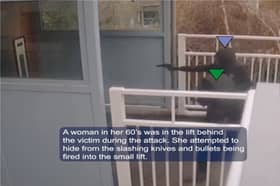 Gang of teenagers attack 20-year-old man at train station.