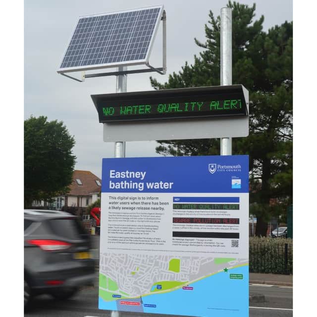 The signs will be updated daily by the council and be live from 6am to 8pm.