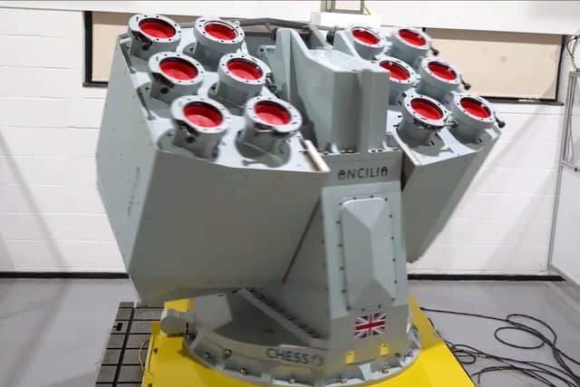 The Ancilia missile launcher is due to replace the current Seagnat system.