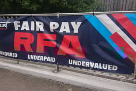 Royal Fleet Auxiliary officers and seafarers are once again going on strike amid a bitter row over pay and conditions, coinciding with the Labour Party conference. Demonstrations have previously been held in Portsmouth.