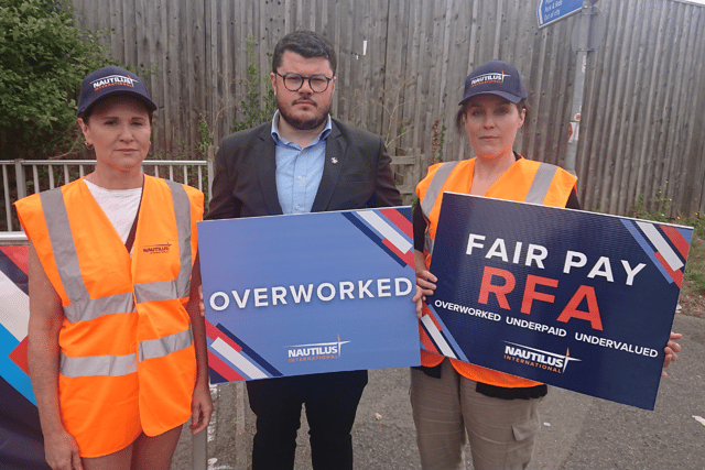 Union members who work for the RFA said they simply feel "overworked, underpaid and undervalued".