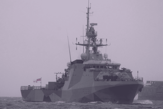 HMS Medway returning home to Portsmouth on August 15 after spending years away from the naval base. She previously spent time in Gibraltar and the Caribbean.