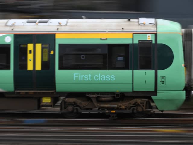 Southern Rail has confirmed that a person has been hit by a train between Chichester and Havant. 
Picture: Getty - (Photo by Daniel LEAL / AFP)