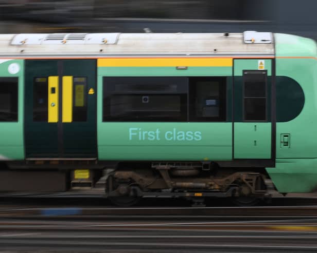 Southern Rail has confirmed that a person has been hit by a train between Chichester and Havant. 
Picture: Getty - (Photo by Daniel LEAL / AFP)