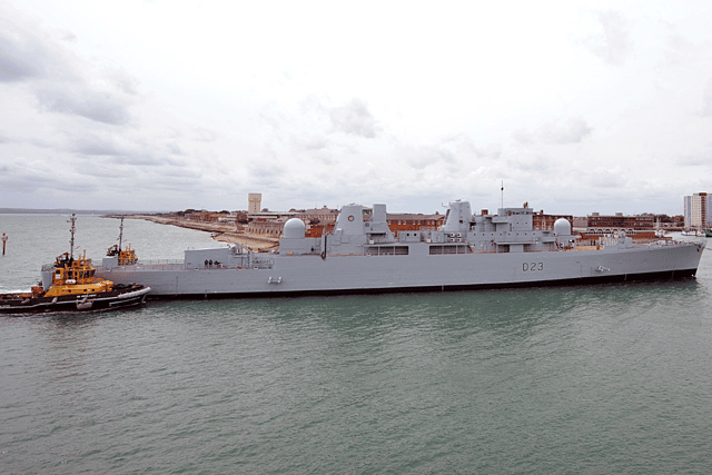 HMS Bristol, a Portsmouth-based former Harbour Training Ship, is set to be replaced with another vessel. She was decommissioned in 2020.