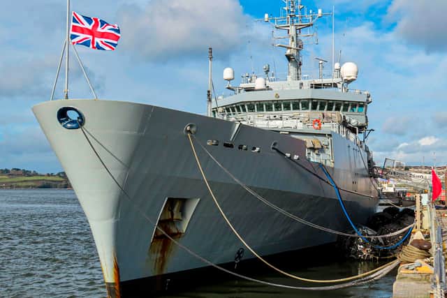HMS Echo could be used as the replacement for HMS Bristol as a Harbour Training Ship.