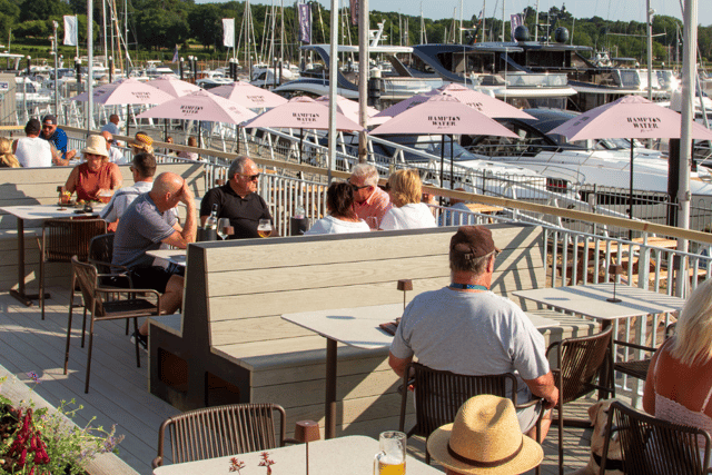 Boathouse Swanwick has officially opened its doors and the team are celebrating an 'outstanding' few weeks of trade as thousands of people flock to the new restaurant and cafe.