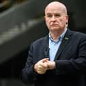 The National Union of Rail, Maritime and Transport Workers (RMT) will be holding talks with government departments this week to push for better pay deals for Royal Fleet Auxiliary staff and other seafarers, as well as rail workers. Pictured is general secretary Mick Lynch.