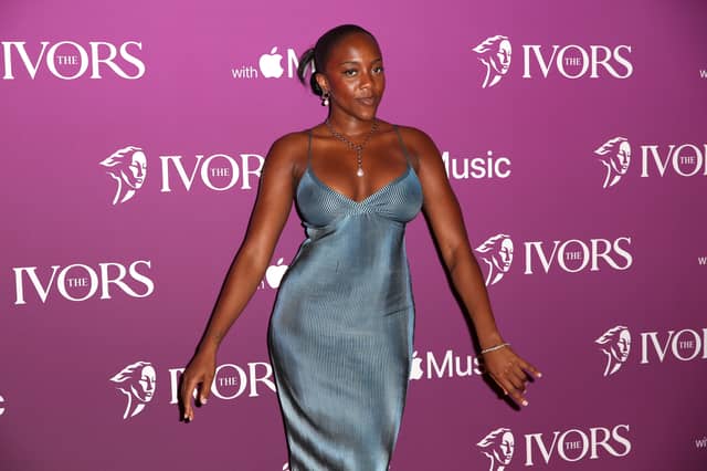 Rachel Chinouriri attends The Ivor Novello Awards 2022 at The Grosvenor House Hotel on May 19, 2022 in London, England.