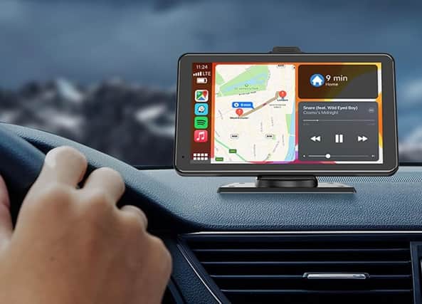 The Texpot Wireless Apple CarPlay Android Auto screen is at its lowest ever price