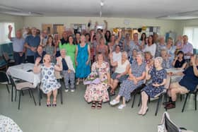 Age concern held a celebration for a member of staff, Liz Wood, who is retiring after 17 years of service.
