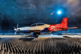 A "silent hangar" will be created by the Ministry of Defence to test aircraft for GPS jamming. It can contain F-35 fighter jets, Chinook helicopters and others.