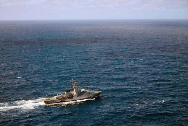 HMS Tamar trained alongside Australian personnel while deployed in the Pacific. She is now set for operations with the New Zealand Navy.