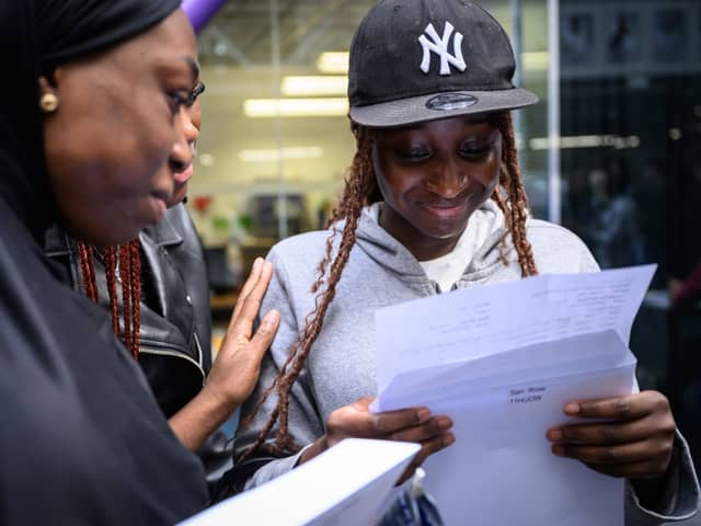 Students who sat their GCSEs are getting their results today (Photo: Leon Neal/Getty Images)