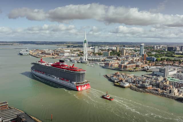 Portsmouth International Port has announced a record number of cruise ships will visit the city in 2025. This includes Virgin Voyages, Viking Cruises, Ritz Carlton and others.