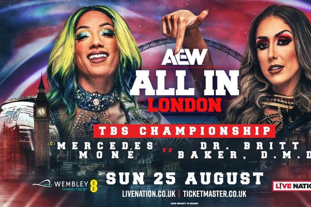 The CEO and the DMD are set to battle in London for the AEW TBS Championship as All In 2024 takes place at Wembley Stadium this evening.