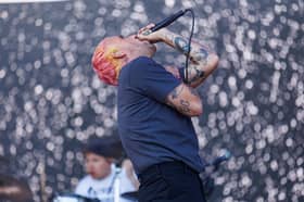 Idles lead singer Joe Talbot captivated the crowd at Victorious Festival on Friday, August 23.