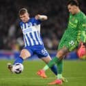 Pompey are chasing a deal for Brighton striker Mark O'Mahony. Pic: Getty.