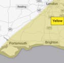 The MET Office have a yellow weather warning in place for rain on Saturday, August 24.