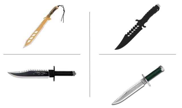 Examples of Zombie knives