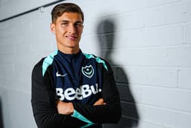 Freddie Potts is Pompey's 13th signing of the transfer window