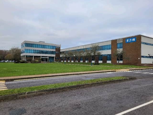 The Eaton Ltd site in Segensworth