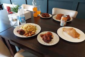 The Cala Bar owner, Maggie Webb, invited us to try some delicious traditional Nigerian dishes.