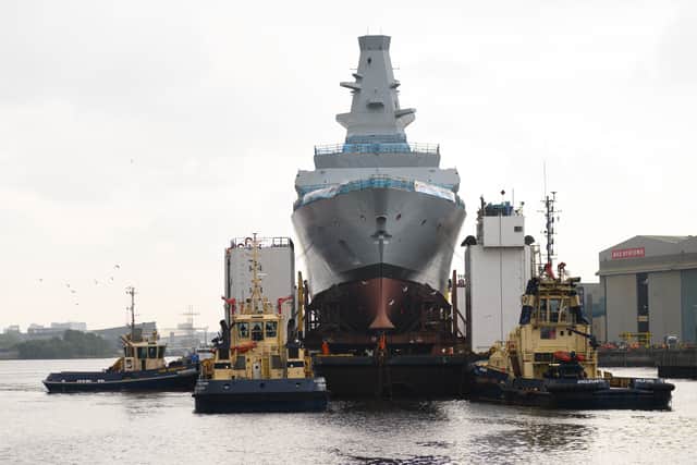 Type 26 frigate HMS Cardiff is the second of eight vessels be constructed for the Royal Navy.