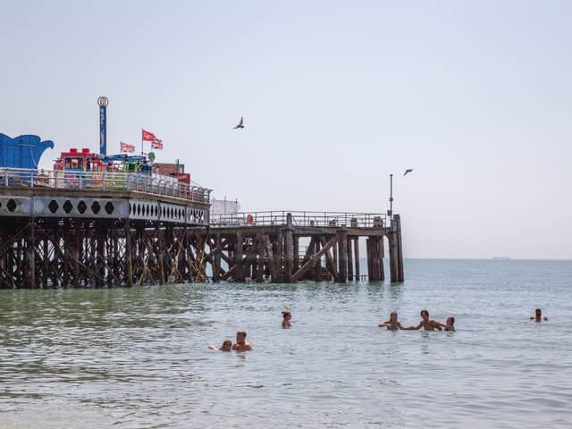 A person was recovered from the water near South Parade Pier. Pictured is the pier in 2022. Picture: Habibur Rahman