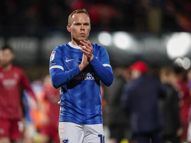 Pompey’s Anthony Scully has joined Colchester on loan for the season.